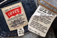 画像5: 90s Levi'sリーバイス カットオフ デニム ブッシュ ベスト カスタム★ユーロ (5)