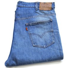 画像1: 80s USA製 Levi'sリーバイス 517 デニムパンツ w40★73 ブーツカット (1)