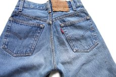 画像5: 80s USA製 Levi'sリーバイス 501 デニムパンツ ヒゲ w27 (5)