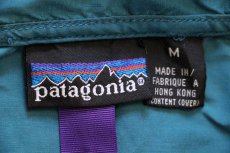 画像4: 90s patagoniaパタゴニア バギーズプルオーバー ナイロンパーカー 青緑★アノラック (4)