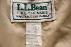 画像4: 80s USA製 L.L.Bean BAXTER STATE PARKA ナイロン マウンテンパーカー バーガンディ M (4)