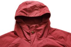 画像3: 80s USA製 L.L.Bean BAXTER STATE PARKA ナイロン マウンテンパーカー バーガンディ M (3)