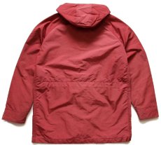 画像2: 80s USA製 L.L.Bean BAXTER STATE PARKA ナイロン マウンテンパーカー バーガンディ M (2)