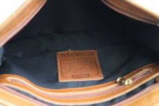 画像7: USA製 COACH オールド コーチ レザー クラッチバッグ ブラウン★9833 (7)