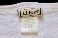 画像5: 00s カナダ製 L.L.Bean 2レイヤー アンダーシャツ ナチュラル S (5)