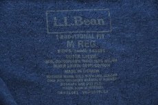 画像5: カナダ製 L.L.Bean ヘンリーネック 2レイヤー アンダーシャツ 紺 M (5)