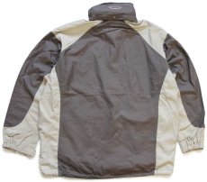 画像2: 00s patagoniaパタゴニア Flux Jacket ツートン 切り替え ロゴ刺繍 ナイロンジャケット XL (2)