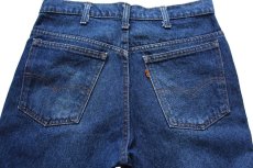 画像5: 80s USA製 Levi'sリーバイス 646 デニムパンツ w33 L30★A ベルボトム フレア (5)