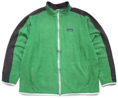 画像1: patagoniaパタゴニア Araveto Jacket ツートン 切り替え アラベト フリースジャケット GKG XXL★特大 (1)