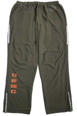 画像2: 00s USA製 米軍 U.S.MARINES new balanceニューバランス RUNNING SUIT ナイロンパンツ オリーブ L-L★IPFU (2)