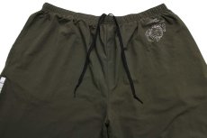 画像4: 00s USA製 米軍 U.S.MARINES new balanceニューバランス RUNNING SUIT ナイロンパンツ オリーブ L-L★IPFU (4)