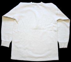 画像3: 90s USA製 patagoniaパタゴニア Beneficial T's 無地 オーガニックコットン スウェット 生成り S (3)