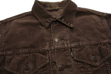 画像3: 90s 英国製 Levi'sリーバイス 70500 コーデュロイジャケット 焦げ茶★ユーロ (3)