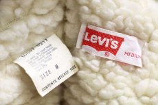 画像4: 70s USA製 Levi'sリーバイス 60607 ボアライナー デニムベスト M★B (4)