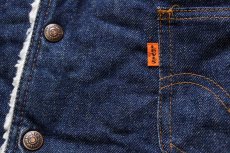 画像5: 70s USA製 Levi'sリーバイス 60607 ボアライナー デニムベスト M★B (5)