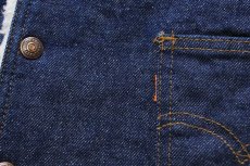 画像5: 70s USA製 Levi'sリーバイス 60607 ボアライナー デニムベスト M★C (5)