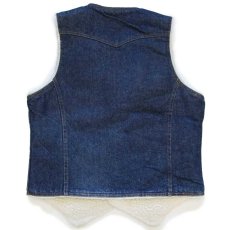 画像2: 70s Levi'sリーバイス 60607 ボアライナー デニムベスト M★A (2)