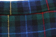 画像6: 70s USA製 PENDLETONペンドルトン AUTHENTIC SMITH TARTAN タータンチェック ツータック ウールスカート 14 (6)