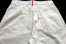 画像5: 00s Levi'sリーバイス 652 コットン ワイドパンツ ライトベージュ w33 (5)