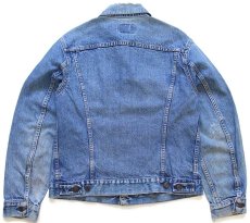 画像2: 80s USA製 Levi'sリーバイス 70506 ダメージ デニムジャケット 4ポケット 40R (2)