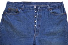 画像4: 90s USA製 Levi'sリーバイス 501 デニムパンツ w44 L34★134 特大 (4)