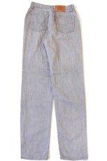 画像3: 80s USA製 Levi'sリーバイス 18501 先染め グレーデニムパンツ 12 (3)