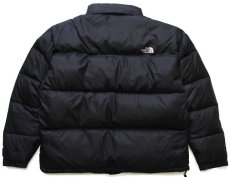 画像2: THE NORTH FACEノースフェイス ヌプシ 700フィル ダウンジャケット 黒 XL (2)