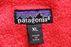 画像4: 90s USA製 patagoniaパタゴニア シェルドシンチラ フリースライナー ナイロンジャケット カスタム 濃紺 XL (4)