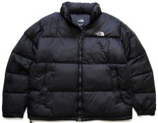 画像1: THE NORTH FACEノースフェイス ヌプシ 700フィル ダウンジャケット 黒 XL (1)