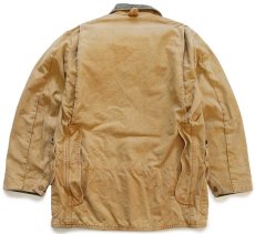 画像2: 80s L.L.Bean ダック地 ハンティングジャケット 茶 34 (2)