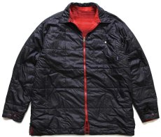 画像6: 00s ルーマニア製 patagoniaパタゴニア コットン フランネル×ナイロン リバーシブル シャツジャケット XL (6)