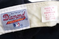 画像6: 90s USA製 NEW ERA MLB Seattle Mariners 刺繍 ウール ベースボールキャップ 紺 7 1/4 (6)