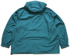 画像2: 90s L.L.Bean STOWAWAY GORE-TEXゴアテックス ナイロン マウンテンパーカー 緑 XL (2)