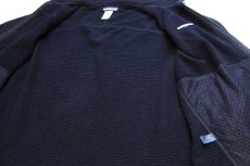 画像5: patagoniaパタゴニア R1 Full-Zip Jacket ワンポイント フルジップ POLARTEC インナーフリースジャケット 黒 M (5)