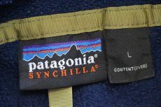 画像4: 90s patagoniaパタゴニア シンチラ フリース スナップT 紺 L (4)