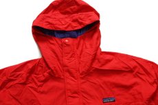 画像3: 90s patagoniaパタゴニア Storm Jacket ストームジャケット ナイロンパーカー 赤 L (3)