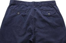 画像5: 90s USA製 DOCKERSドッカーズ コットン チノパン 紺 フェード w34 L30★Levi'sリーバイス (5)