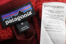 画像4: patagoniaパタゴニア ベターセーター フリースジャケット レッド×ブラック ミックス M (4)