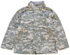 画像1: 00s USA製 米軍 U.S.ARMY FREE EWOL PARKA デジタルカモ NOMEX GORE-TEXゴアテックスパーカー L-S (1)