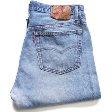 画像1: 90s USA製 Levi'sリーバイス 501 デニムパンツ w38 L34★137 (1)