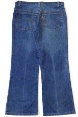 画像3: 80s USA製 Levi'sリーバイス 517 黒カン デニムパンツ w38★75 ブーツカット (3)