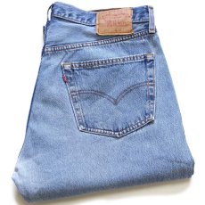 画像1: 90s USA製 Levi'sリーバイス 501 デニムパンツ w38 L34★136 (1)