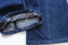 画像10: 80s USA製 Levi'sリーバイス 517 黒カン デニムパンツ w38★75 ブーツカット (10)