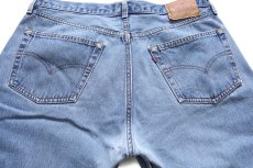 画像5: 90s USA製 Levi'sリーバイス 501 デニムパンツ w38 L34★136 (5)