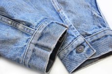 画像8: 80s USA製 Levi'sリーバイス ダメージ デニムジャケット 4ポケット 46 (8)