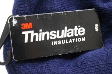 画像6: デッドストック★3M Thinsulate INSULATION 目出し帽 アクリル ニットキャップ 紺★バラクラバ (6)