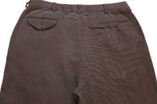 画像5: 90s ポロ ラルフローレン SIENA PANT ツータック スラックス コットンパンツ w38 L32 (5)