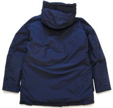 画像2: WOOLRICH JOHN RICH&BROS ウールリッチ アークティックパーカー ダウンコート 紺 S★B-9タイプ (2)