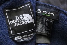 画像4: THE NORTH FACEノースフェイス デナリ POLARTEC ライナー フリースジャケット 紺×黒 M (4)