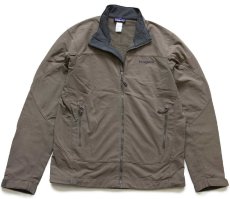 画像1: patagoniaパタゴニア Adze Jacket アズジャケット POLARTEC ストレッチ ソフトシェルジャケット アルファグリーン M (1)